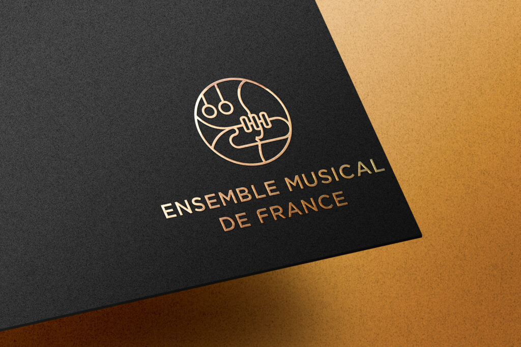 carte invitation concert ensemble musical de france