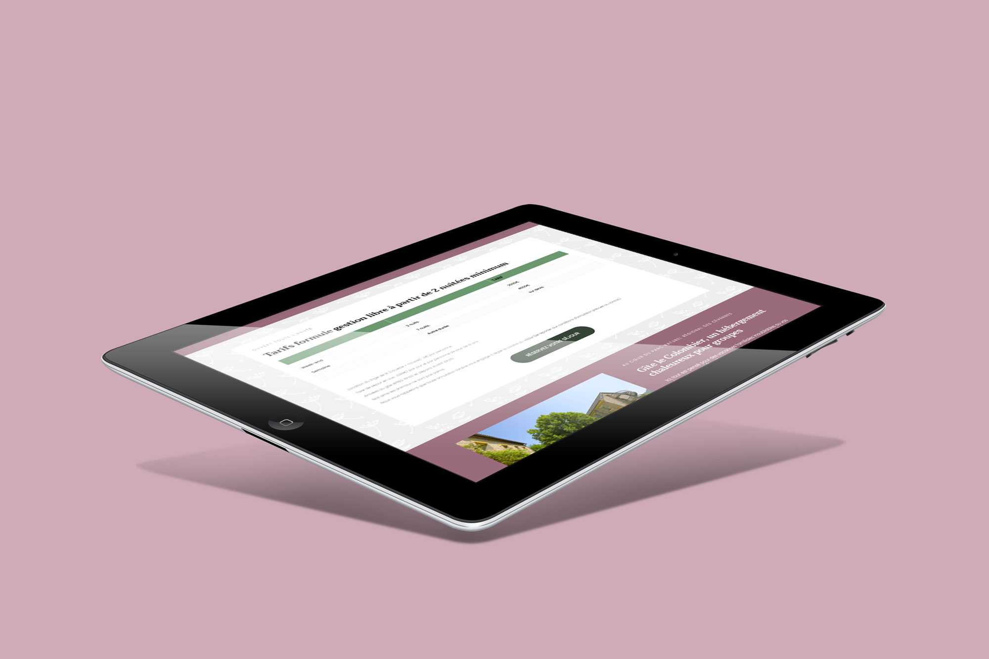 gite colombier tablette