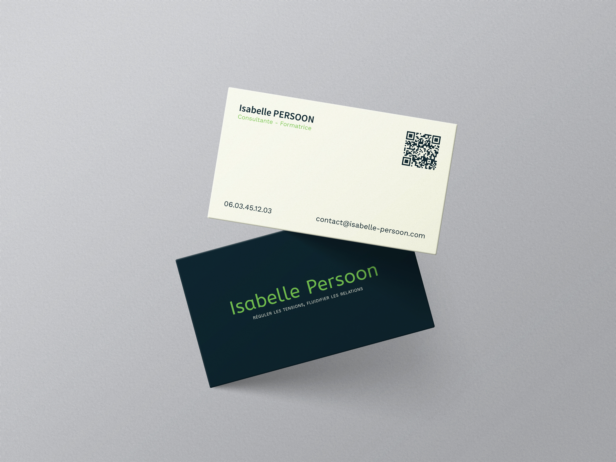 carte de visite isabelle persoon